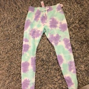 Justice Tie-Dye Joggers NWT